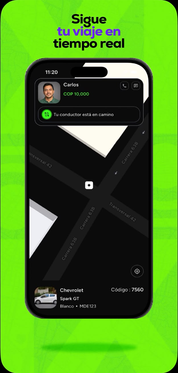 Sigue tu viaje en tiempo real — Monitoreo de ruta en Xisti